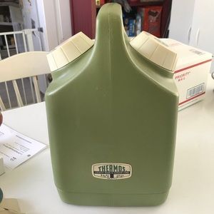 Vintage Double Thermos